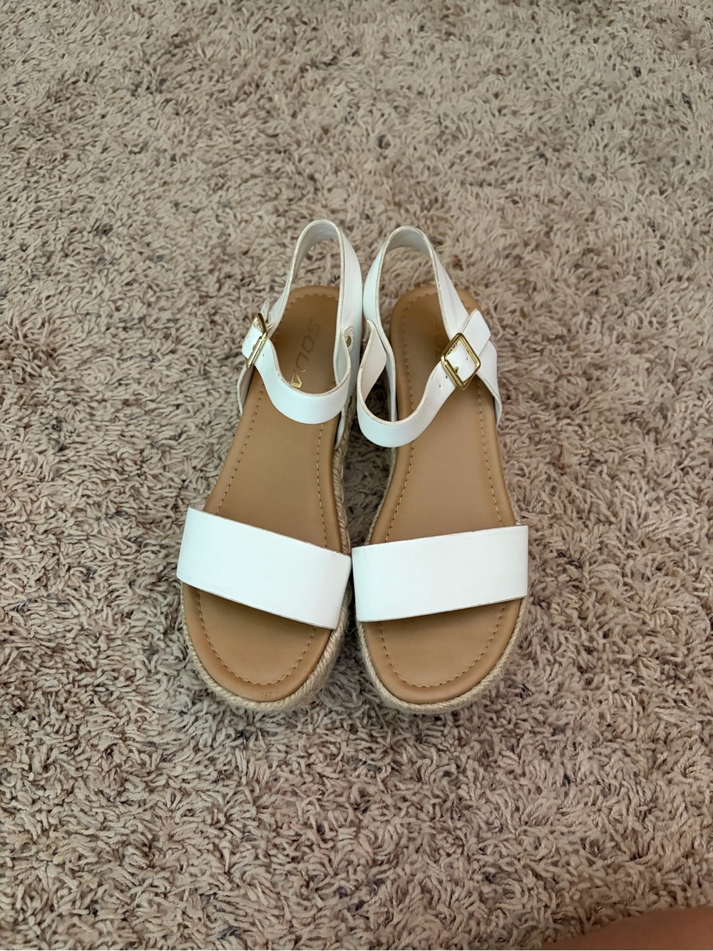 Women’s Soda Sandals with Gold Buckle
